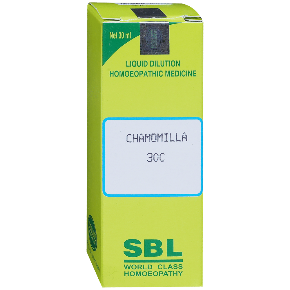 SBL Chamomilla Dilution 30 CH SBL Chamomilla Dilution 30 CH