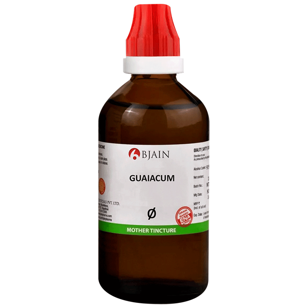 Bjain Guaiacum Mother Tincture Q Bjain Guaiacum Mother Tincture Q