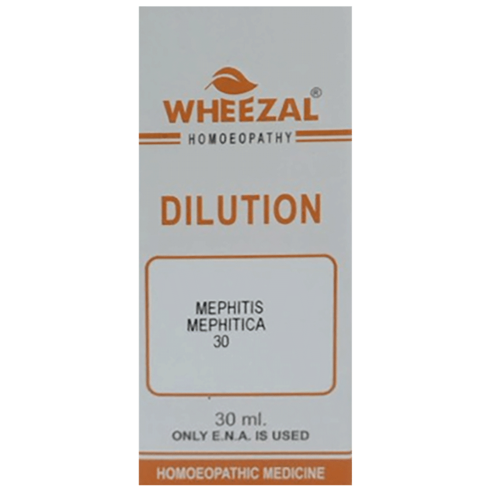 Wheezal Mephitis Mephitica Dilution 30 Wheezal Mephitis Mephitica Dilution 30