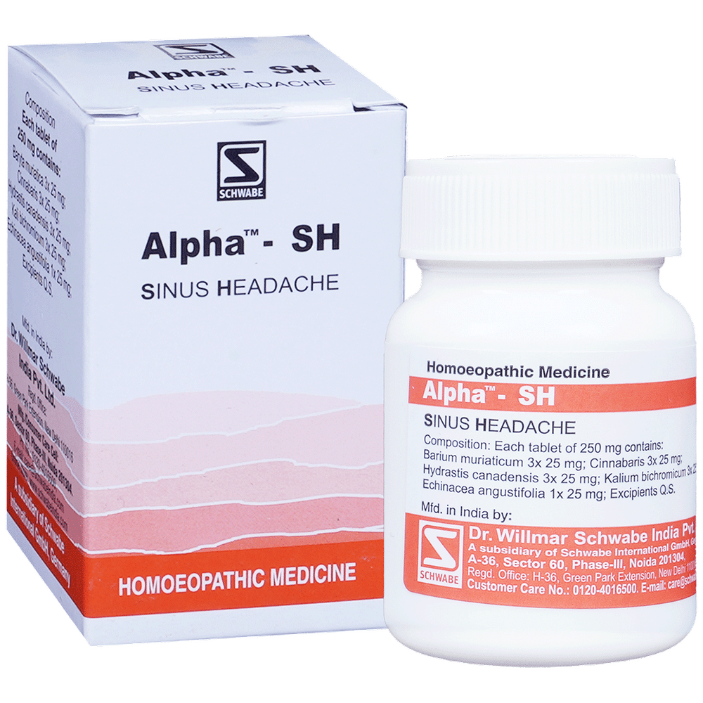 Dr Willmar Schwabe India Alpha - SH Tablet Dr Willmar Schwabe India Alpha - SH Tablet