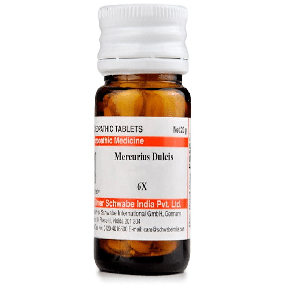 Dr Willmar Schwabe India Mercurius Dulcis Trituration Tablet 6X Dr Willmar Schwabe India Mercurius Dulcis Trituration Tablet 6X