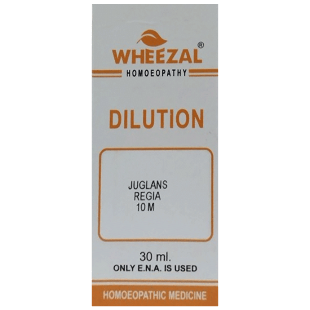 Wheezal Juglans R Dilution 10M Wheezal Juglans R Dilution 10M