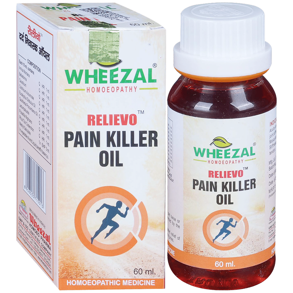 Wheezal Relievo Pain Killer Oil Wheezal Relievo Pain Killer Oil