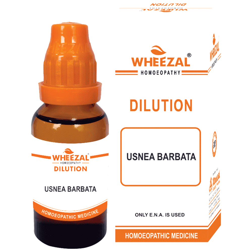 Wheezal Usnea Barbata Dilution 3X Wheezal Usnea Barbata Dilution 3X