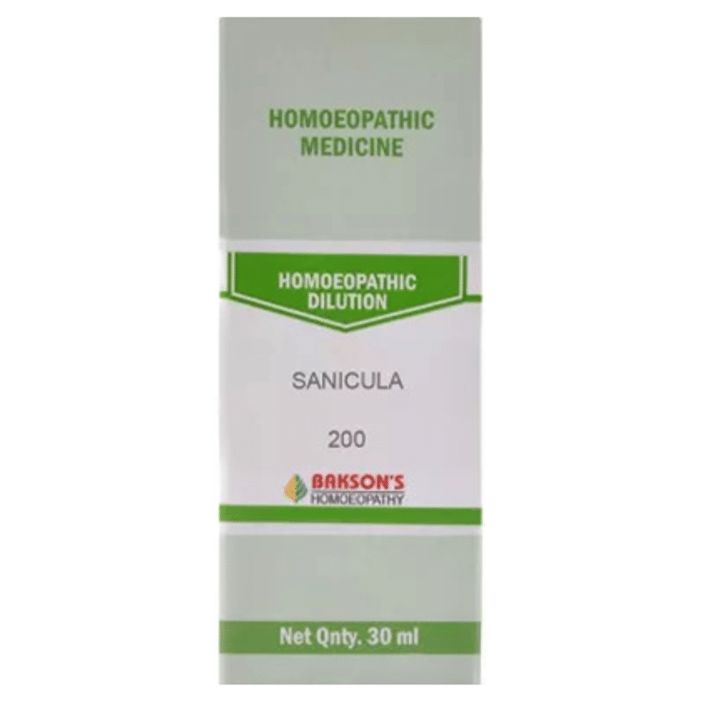 Bakson's Homeopathy Sanicula Dilution 200 Bakson's Homeopathy Sanicula Dilution 200