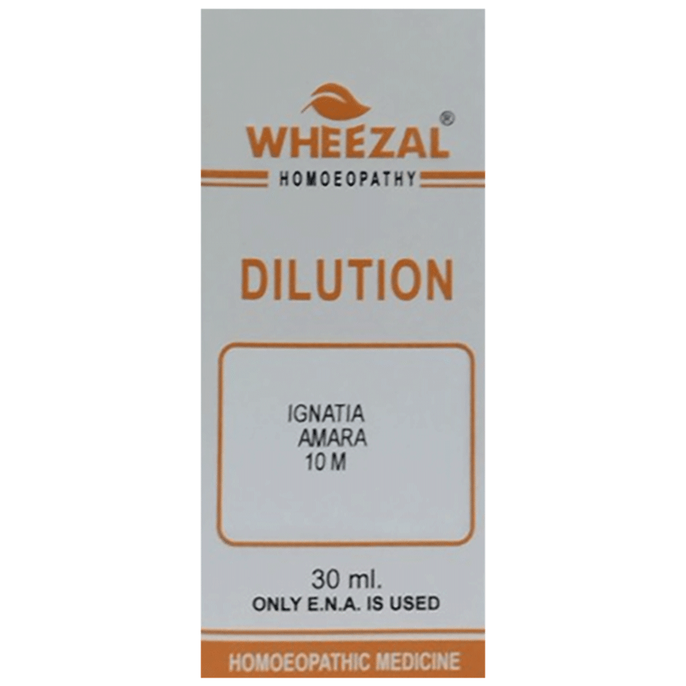 Wheezal Ignatia Amara Dilution 10M Wheezal Ignatia Amara Dilution 10M