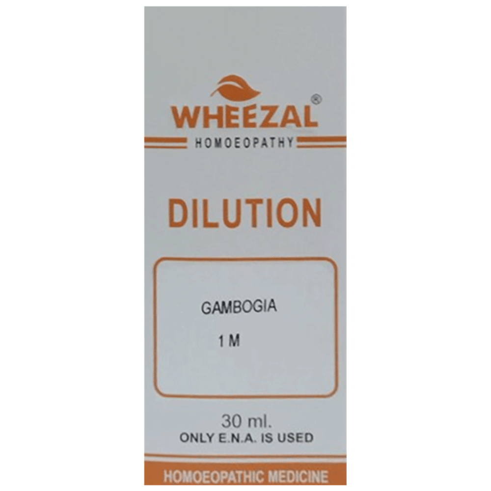 Wheezal Gambogia Dilution 1M Wheezal Gambogia Dilution 1M