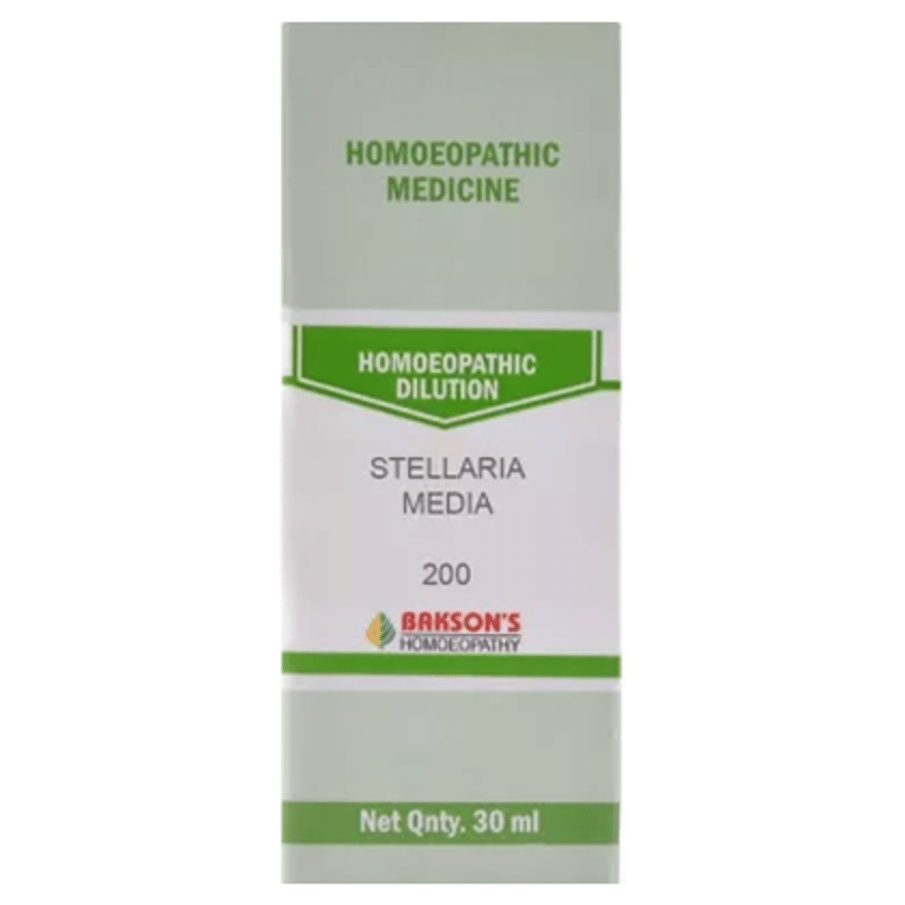 Bakson's Homeopathy Stellaria Media Dilution 200 Bakson's Homeopathy Stellaria Media Dilution 200