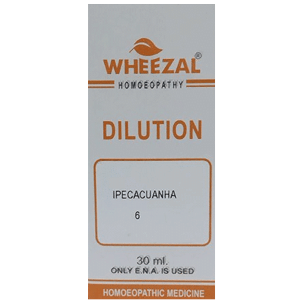 Wheezal Ipecacuanha Dilution 6 Wheezal Ipecacuanha Dilution 6