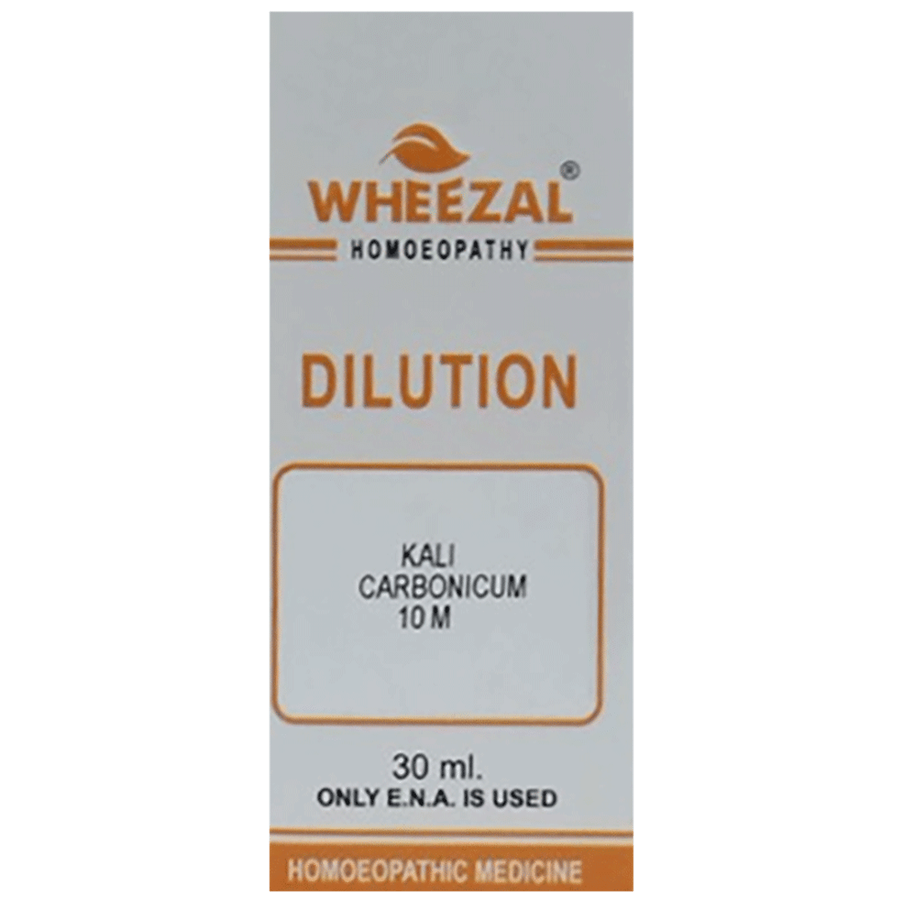Wheezal Kali Carbonicum Dilution 10M Wheezal Kali Carbonicum Dilution 10M