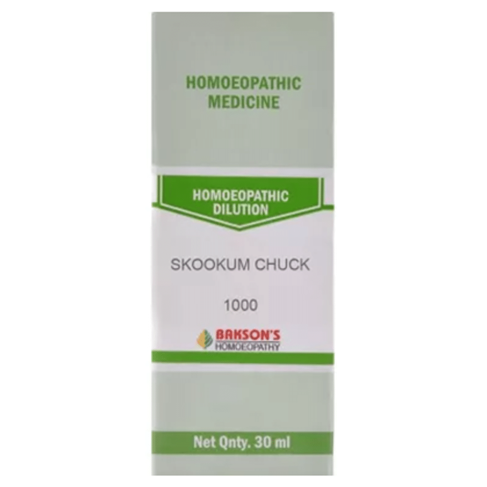 Bakson's Homeopathy Skookum Chuck Dilution 1000 CH Bakson's Homeopathy Skookum Chuck Dilution 1000 CH