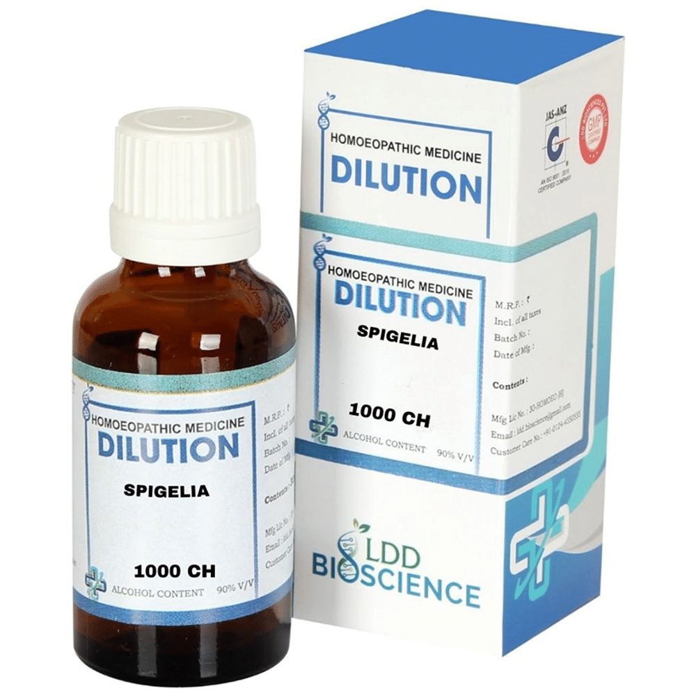 LDD Bioscience Spigelia Dilution 1000 CH LDD Bioscience Spigelia Dilution 1000 CH