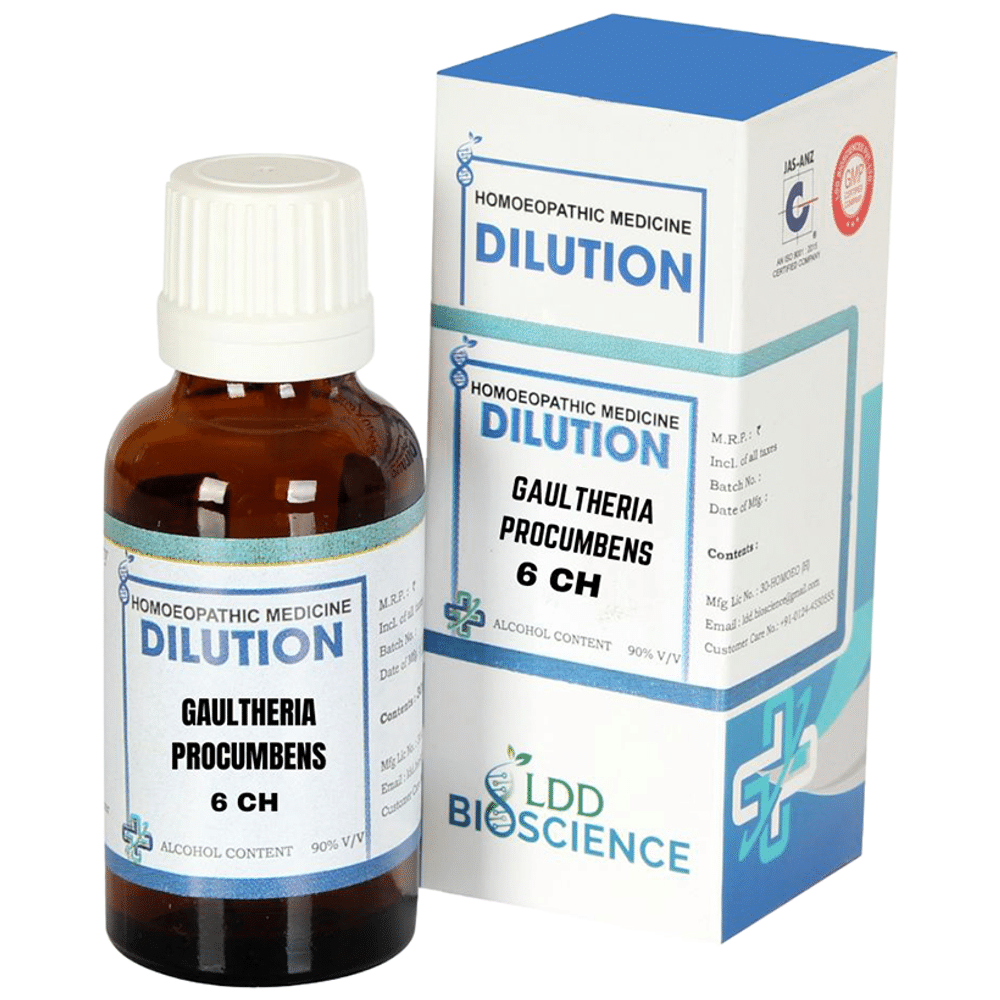 LDD Bioscience Gaultheria Procumbens Dilution 6 CH LDD Bioscience Gaultheria Procumbens Dilution 6 CH