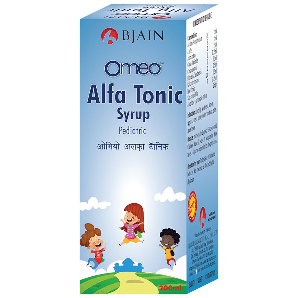 Bjain Omeo Alfa Tonic Syrup Bjain Omeo Alfa Tonic Syrup