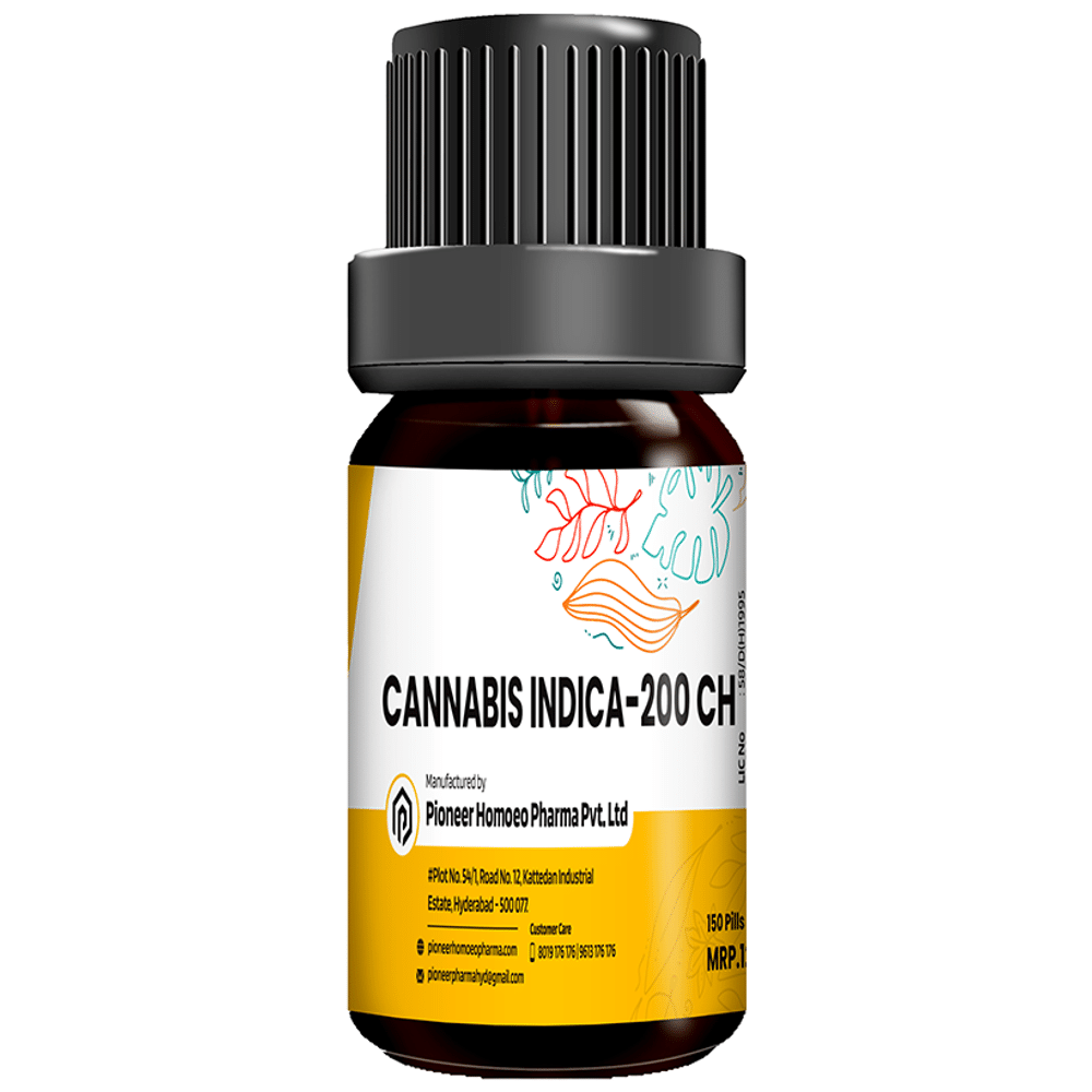 Pioneer Pharma Cannabis Indica Globules Pellet Multidose Pills 200 CH Pioneer Pharma Cannabis Indica Globules Pellet Multidose Pills 200 CH