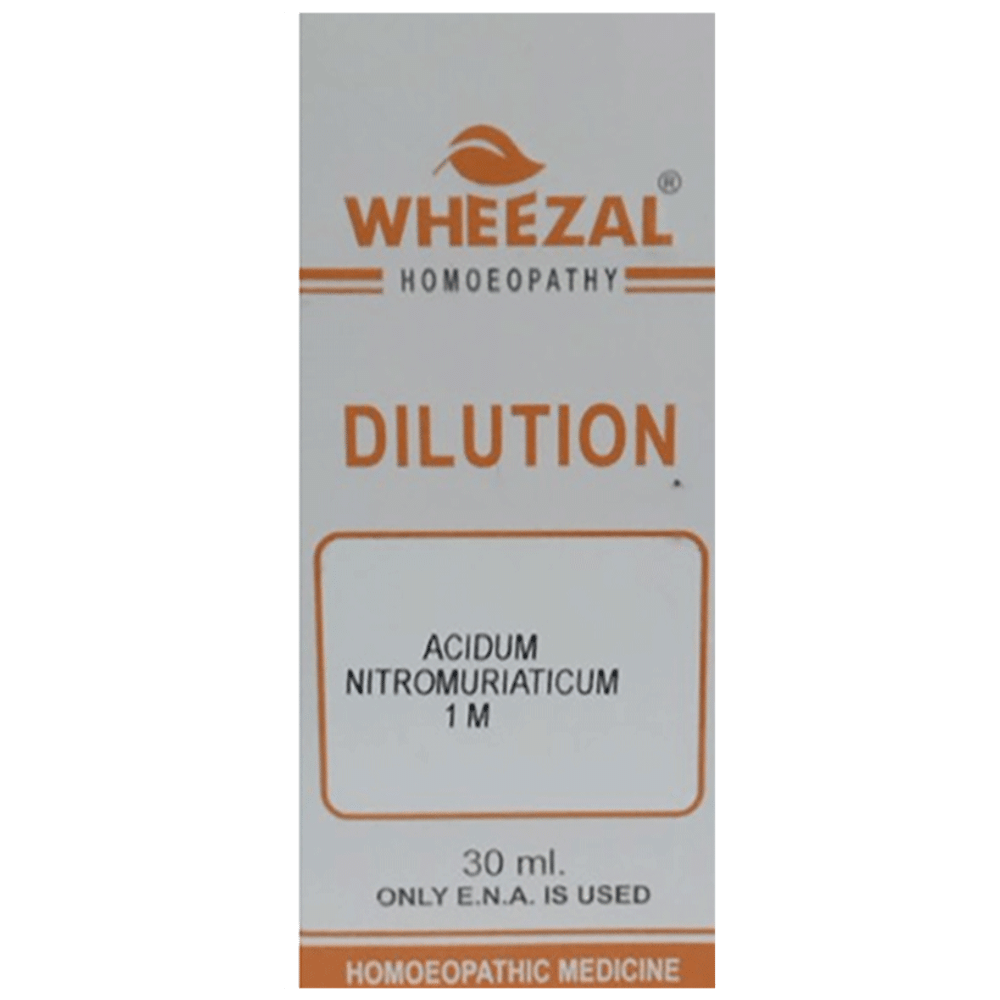 Wheezal Acidum Nitro Mur. Dilution 1M Wheezal Acidum Nitro Mur. Dilution 1M