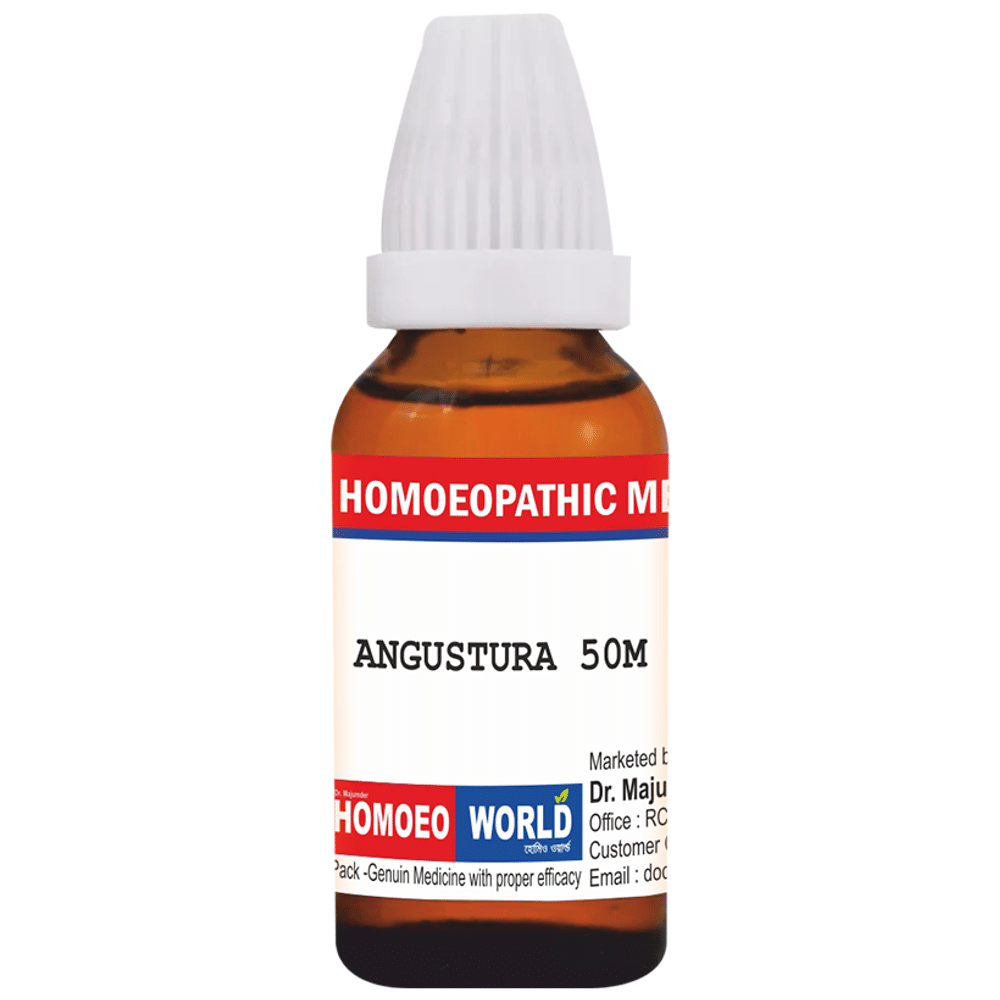 Dr. Majumder Homeo World Angustura Dilution (30 ml Each) 50M Dr. Majumder Homeo World Angustura Dilution (30 ml Each) 50M