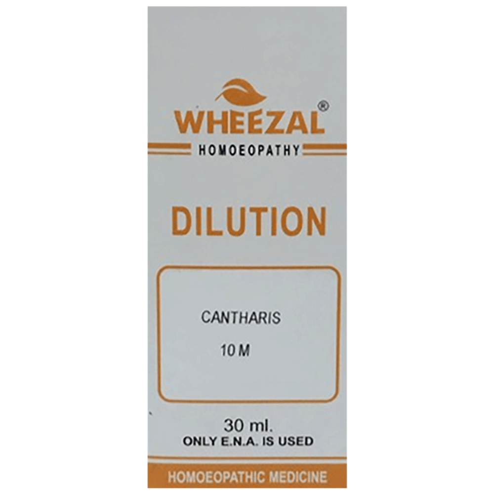 Wheezal Cantharis Dilution 10M Wheezal Cantharis Dilution 10M