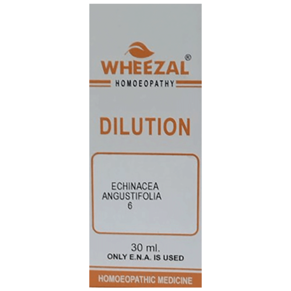 Wheezal Echinacea Angustifolia Dilution 6 Wheezal Echinacea Angustifolia Dilution 6
