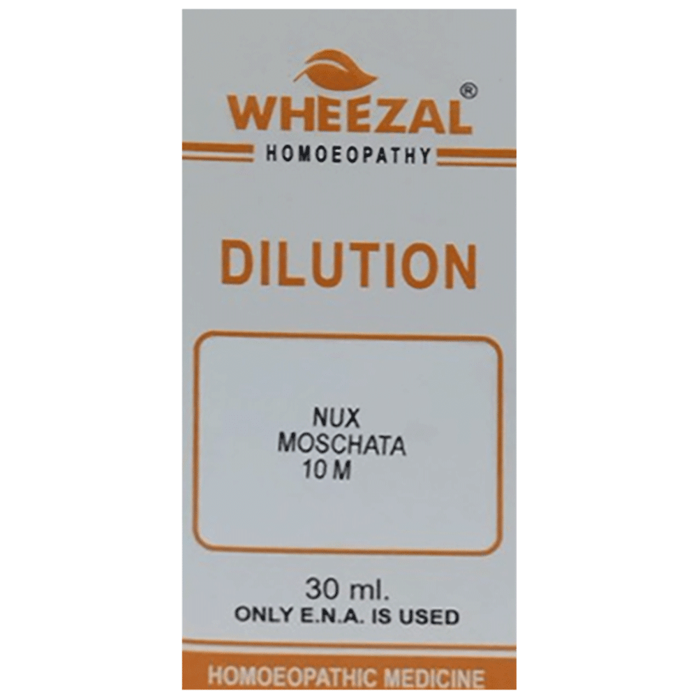 Wheezal Nux Moschata Dilution 10M Wheezal Nux Moschata Dilution 10M