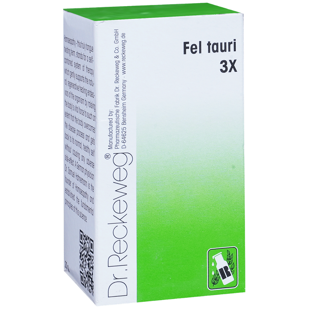 Dr. Reckeweg Fel Tauri Trituration Tablet 3X Dr. Reckeweg Fel Tauri Trituration Tablet 3X