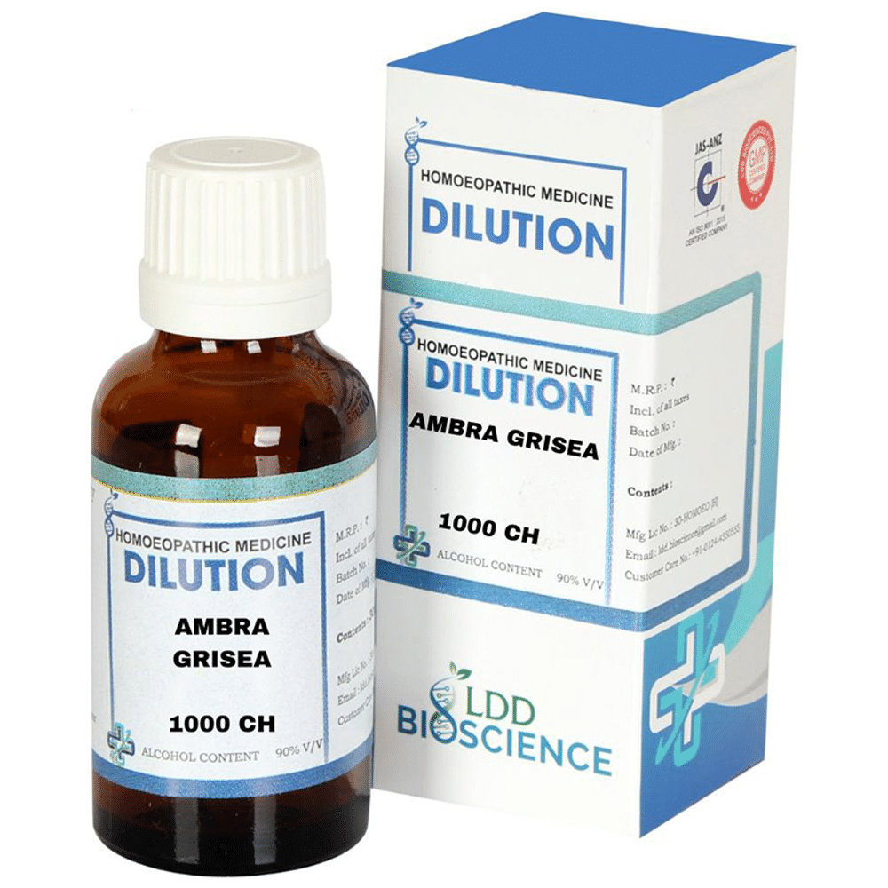 LDD Bioscience Ambra Grisea Dilution 1000 CH LDD Bioscience Ambra Grisea Dilution 1000 CH