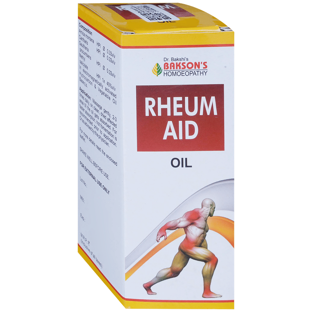Bakson's Homeopathy Rheum Aid Oil Bakson's Homeopathy Rheum Aid Oil