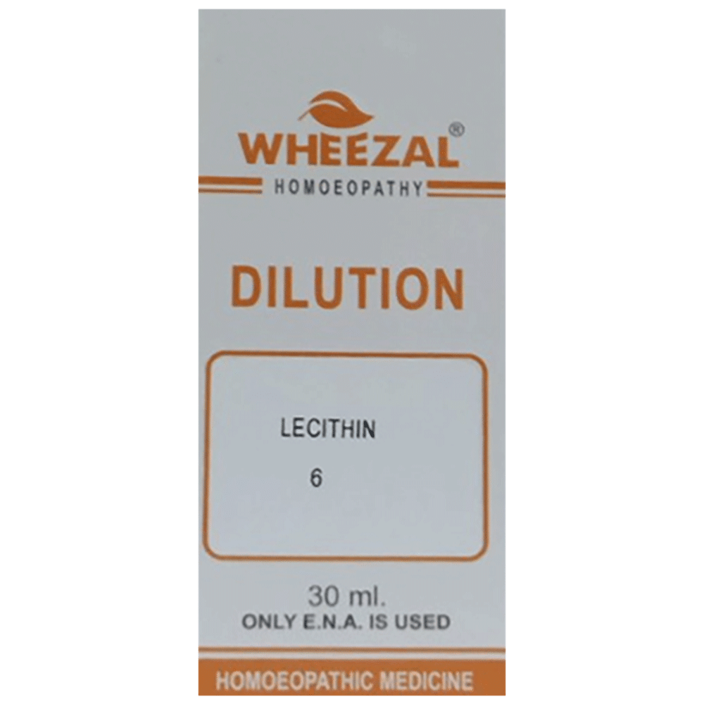 Wheezal Lecithin Dilution 6 Wheezal Lecithin Dilution 6