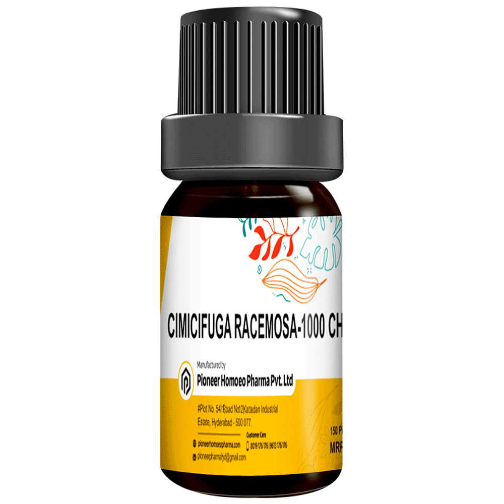 Pioneer Pharma Cimicifuga Racemosa Globules Pellets Multidose Pills Pellets 1000 CH Pioneer Pharma Cimicifuga Racemosa Globules Pellets Multidose Pills Pellets 1000 CH