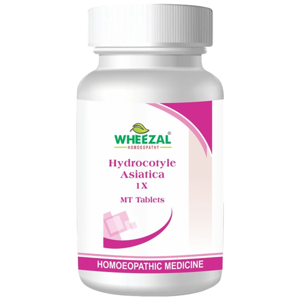Wheezal Hydrocotyle Asiatica 1X MT Tablet Wheezal Hydrocotyle Asiatica 1X MT Tablet