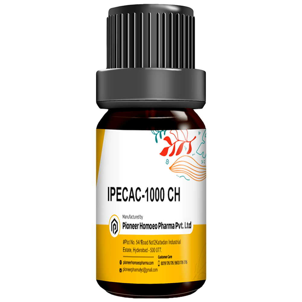 Pioneer Pharma Ipecac Globules Pellets Multidose Pills 1000 CH Pioneer Pharma Ipecac Globules Pellets Multidose Pills 1000 CH