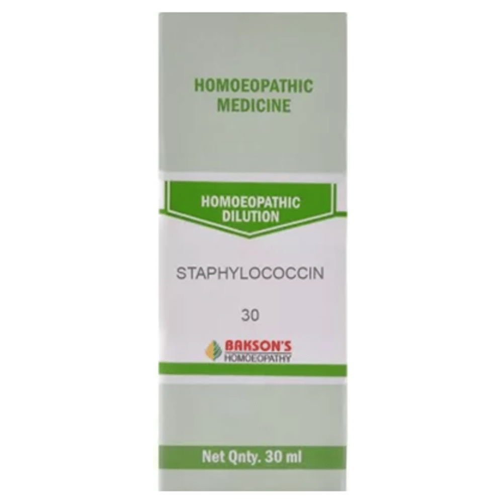 Bakson's Homeopathy Staphylococcin Dilution 30 Bakson's Homeopathy Staphylococcin Dilution 30