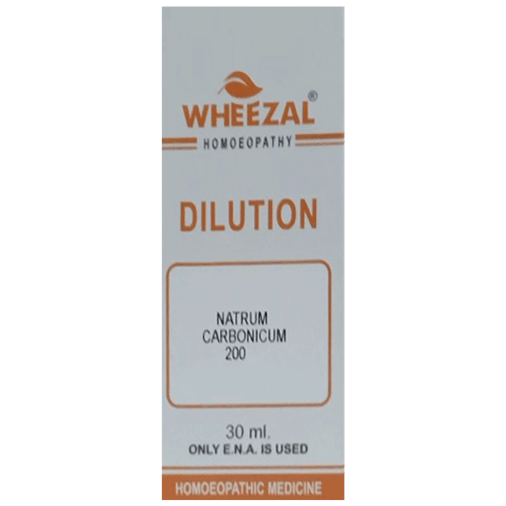 Wheezal Natrum Carbonicum Dilution 200 Wheezal Natrum Carbonicum Dilution 200