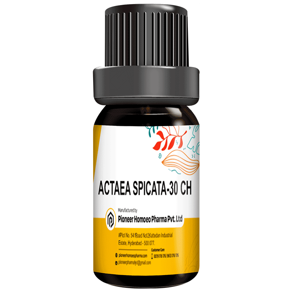 Pioneer Pharma Actaea Spicata Globules Pellets Multidose Pills 30 CH Pioneer Pharma Actaea Spicata Globules Pellets Multidose Pills 30 CH