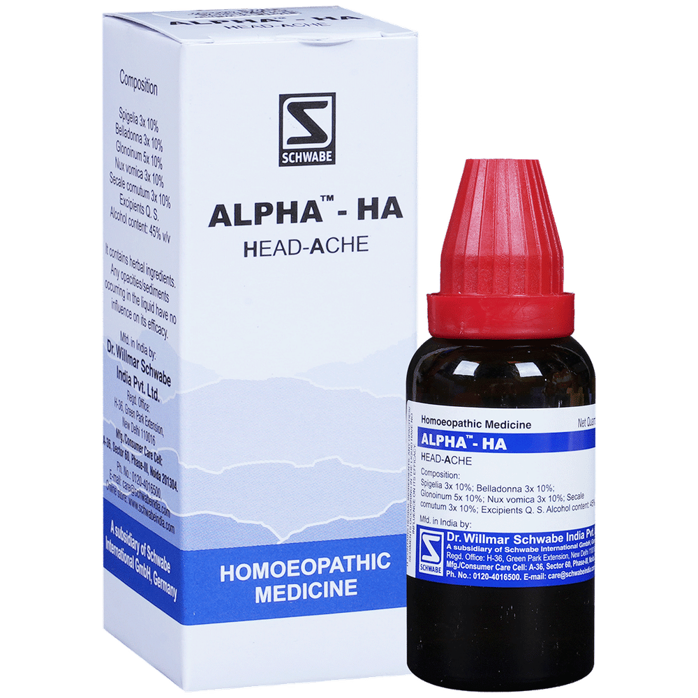 Dr Willmar Schwabe India Alpha - HA Drop Dr Willmar Schwabe India Alpha - HA Drop