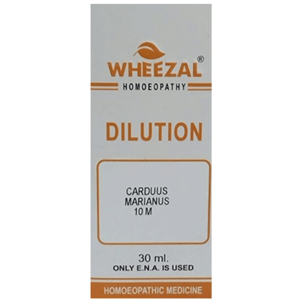 Wheezal Carduus Marianus Dilution 10M Wheezal Carduus Marianus Dilution 10M