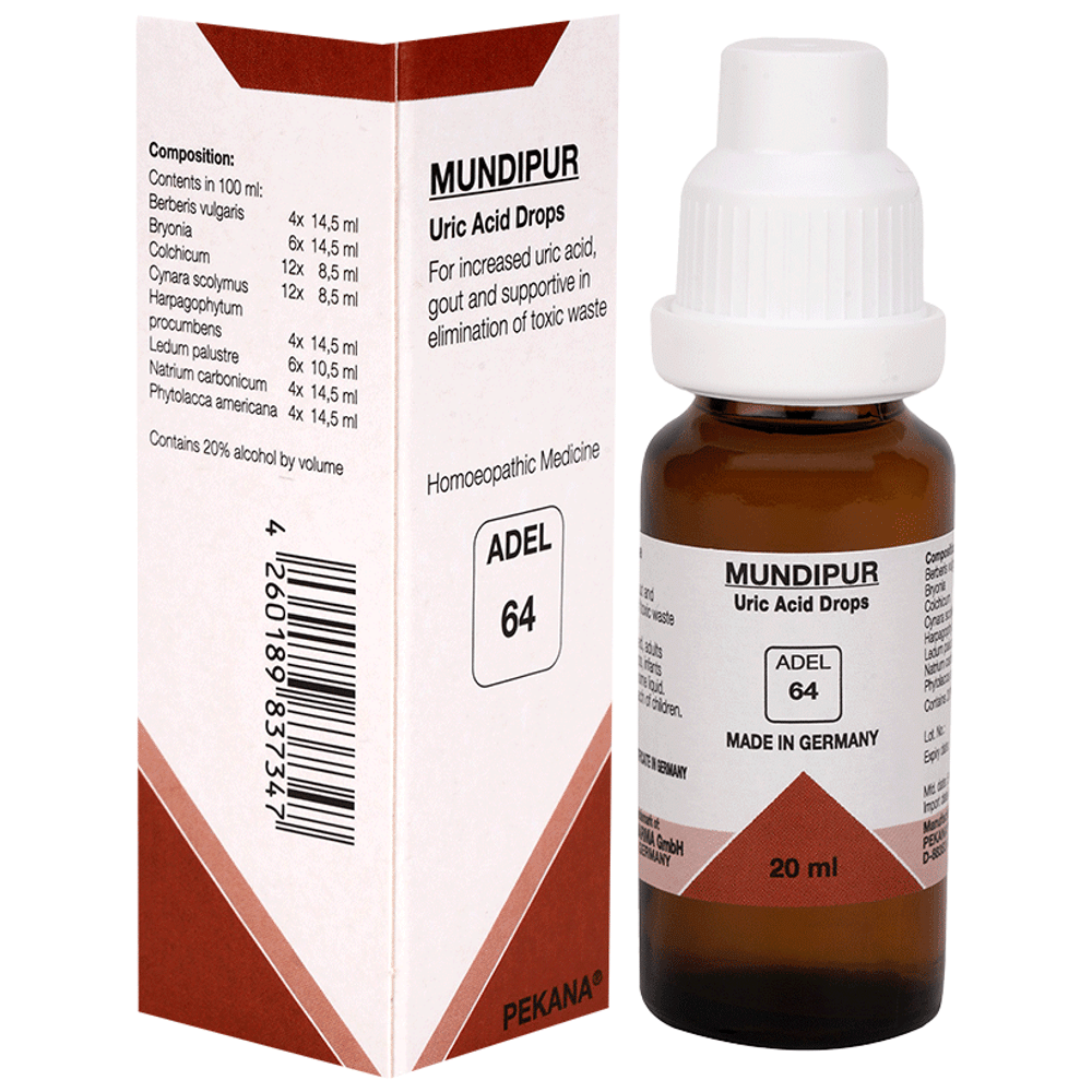 ADEL 64 Mundipur Uric Acid Drop ADEL 64 Mundipur Uric Acid Drop