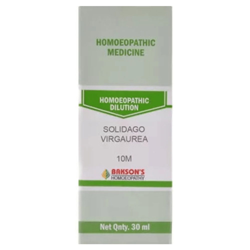 Bakson's Homeopathy Solidago Virgaurea Dilution 10M Bakson's Homeopathy Solidago Virgaurea Dilution 10M