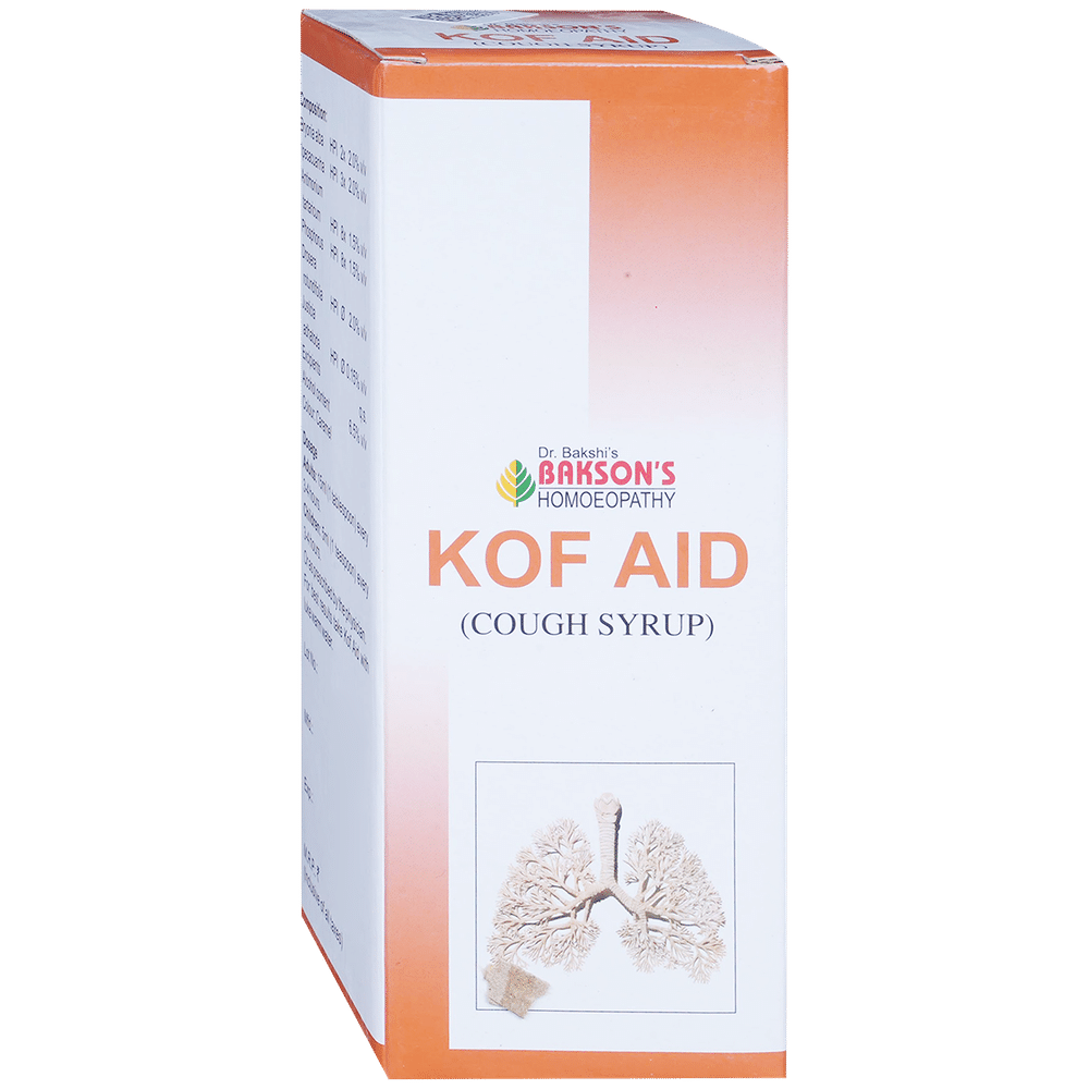 Bakson's Homeopathy Kof Aid Cough Syrup