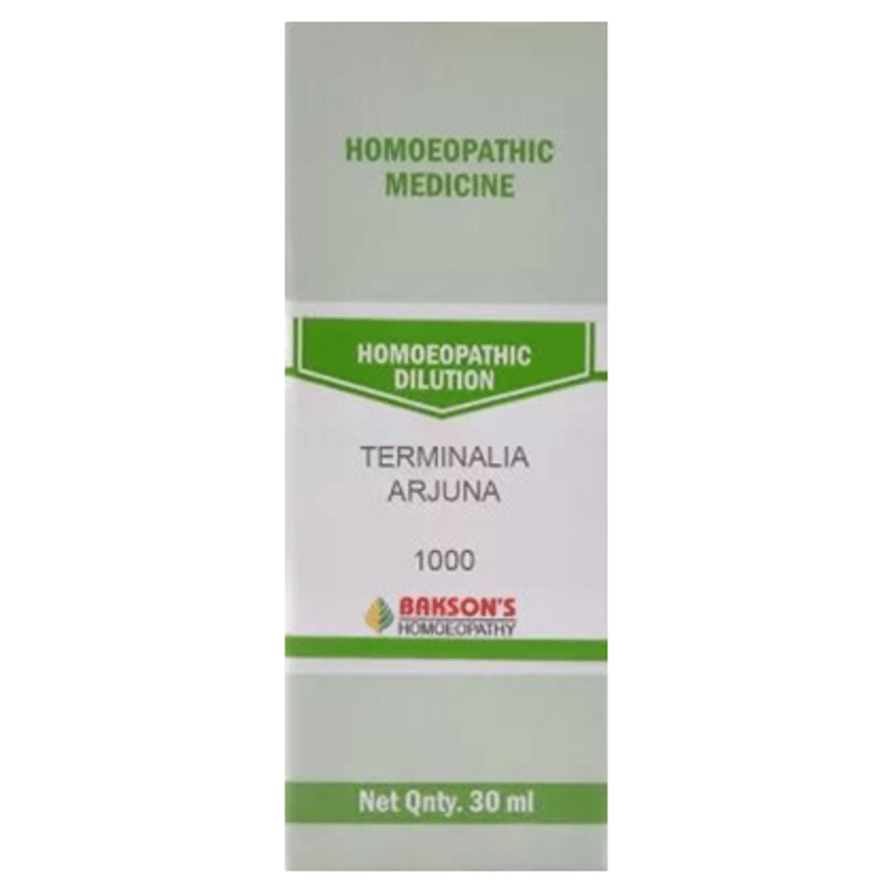 Bakson's Homeopathy Terminalia Arjuna Dilution 1M Bakson's Homeopathy Terminalia Arjuna Dilution 1M