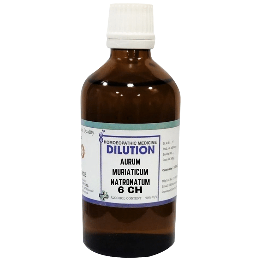LDD Bioscience Aurum Muriaticum Natronatum Dilution 6 CH LDD Bioscience Aurum Muriaticum Natronatum Dilution 6 CH