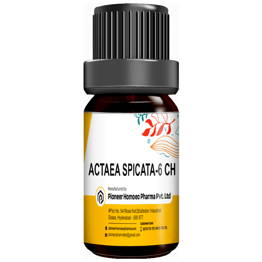 Pioneer Pharma Actaea Spicata Globules Pellets Multidose Pills 6 CH Pioneer Pharma Actaea Spicata Globules Pellets Multidose Pills 6 CH