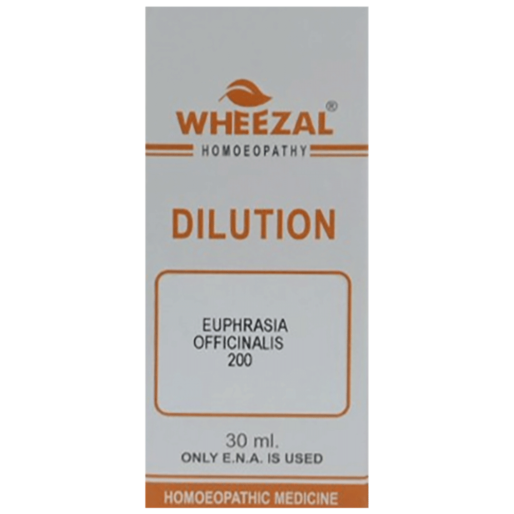 Wheezal Euphrasia Officinalis Dilution 200 Wheezal Euphrasia Officinalis Dilution 200