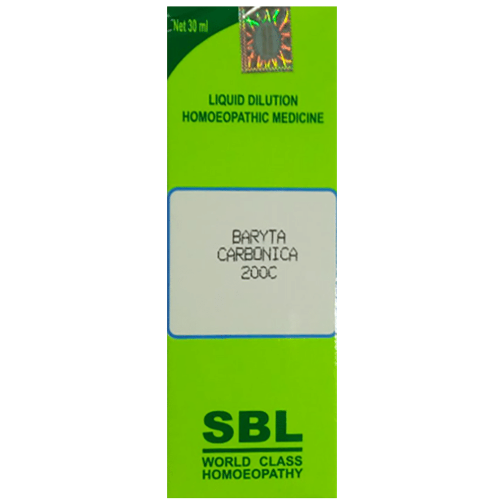 SBL Baryta Carbonicum Dilution 200 CH SBL Baryta Carbonicum Dilution 200 CH