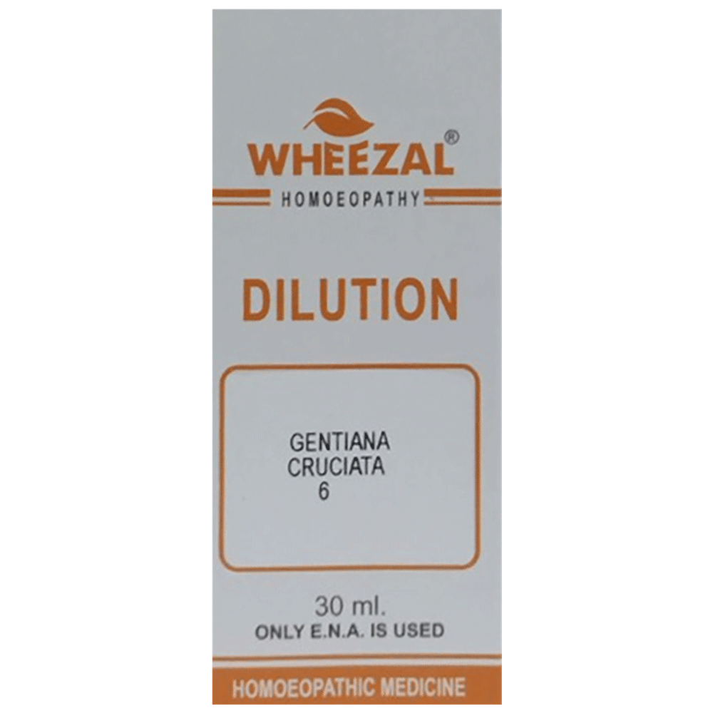 Wheezal Gentiana Cruciata Dilution 6 Wheezal Gentiana Cruciata Dilution 6