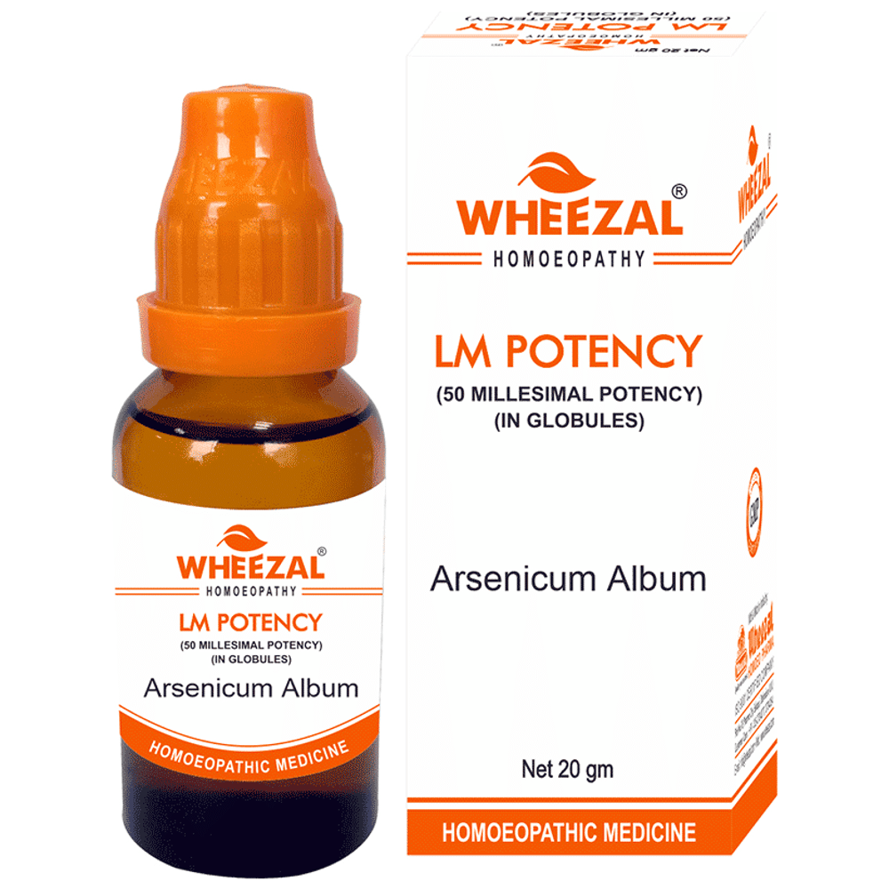 Wheezal Arsenicum Album Globules 0/25 LM Wheezal Arsenicum Album Globules 0/25 LM