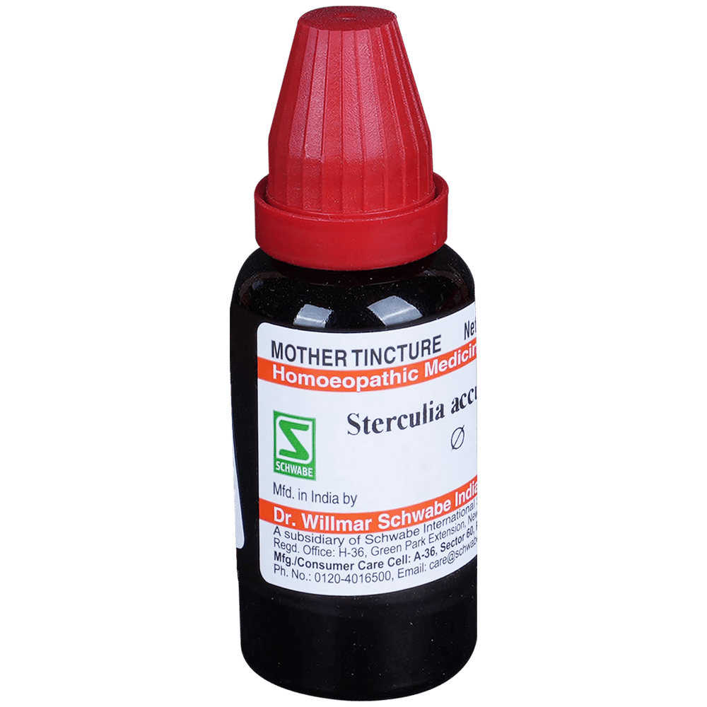 Dr Willmar Schwabe India Sterculia Acuminata Mother Tincture Q Dr Willmar Schwabe India Sterculia Acuminata Mother Tincture Q