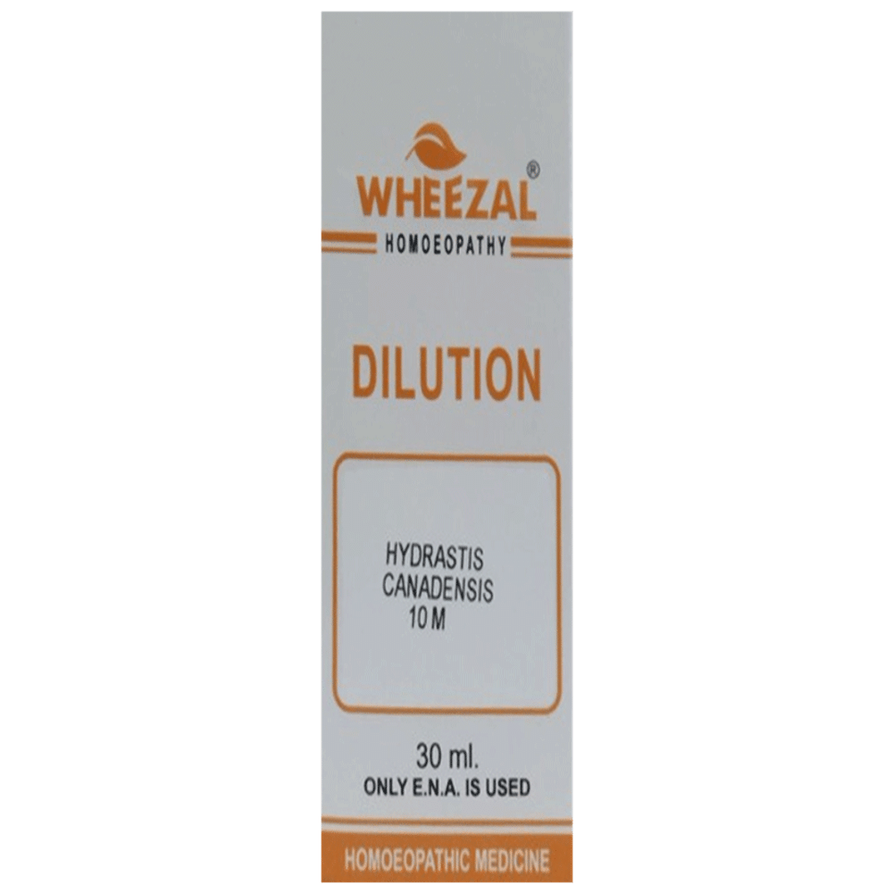 Wheezal Hydrastis Can Dilution 10M Wheezal Hydrastis Can Dilution 10M