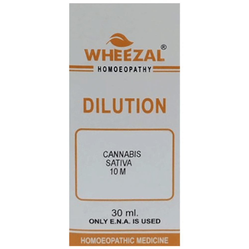 Wheezal Cannabis Sativa Dilution 10M Wheezal Cannabis Sativa Dilution 10M