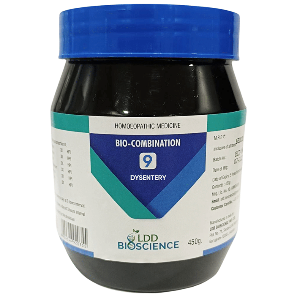 LDD Bioscience Bio-Combination 9 Dysentery Tablet LDD Bioscience Bio-Combination 9 Dysentery Tablet